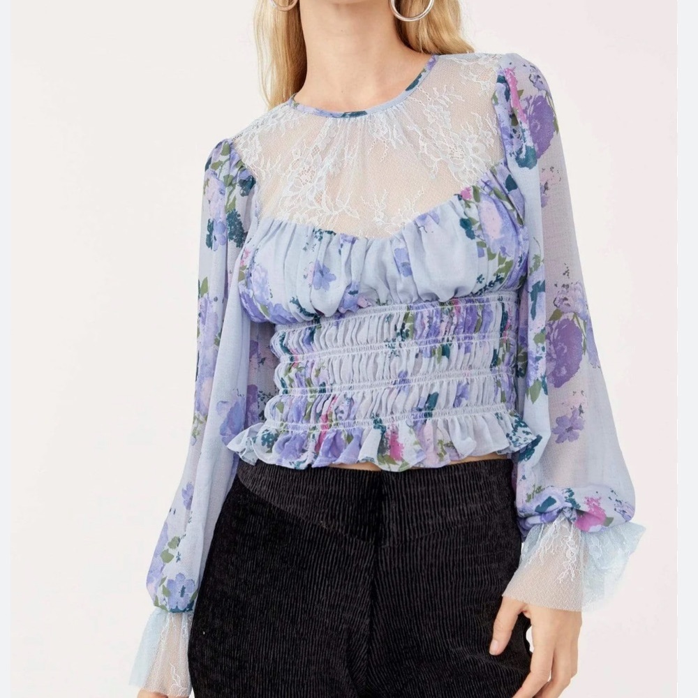 Free People Daphne Blouse NEW